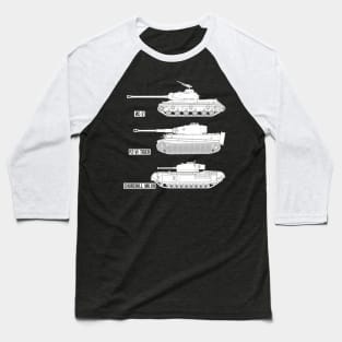 Heavy tanks of the Second World War Baseball T-Shirt